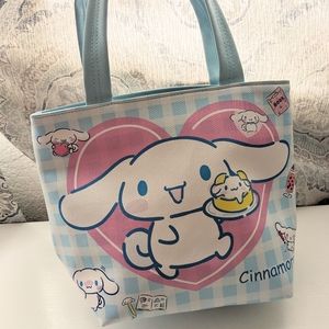 Cinnamoroll Themed Lunch Bag Lunch Box Women's, Kids, Teens Tote 🛍️